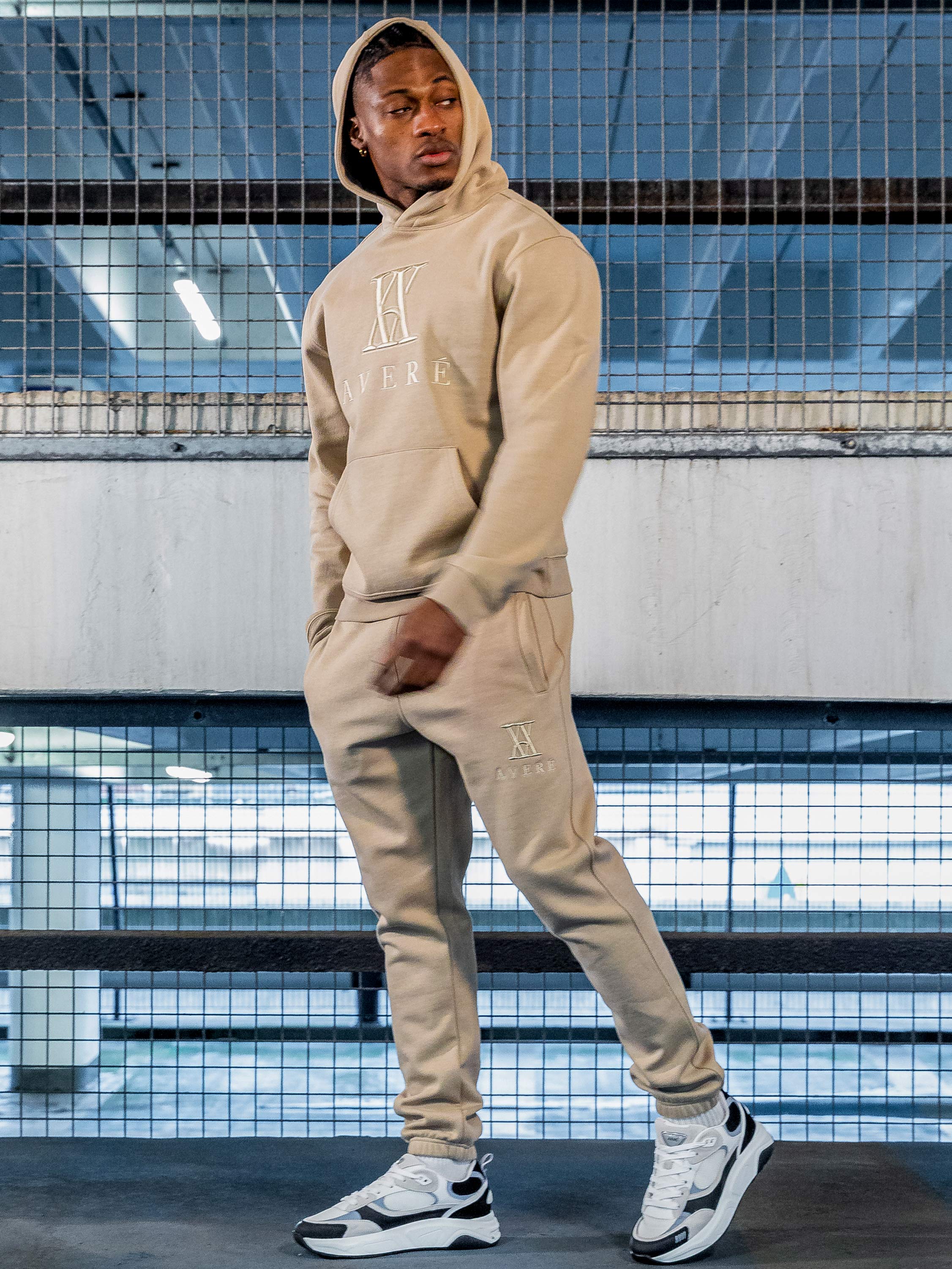 Amaro Logo Stone Hoodie