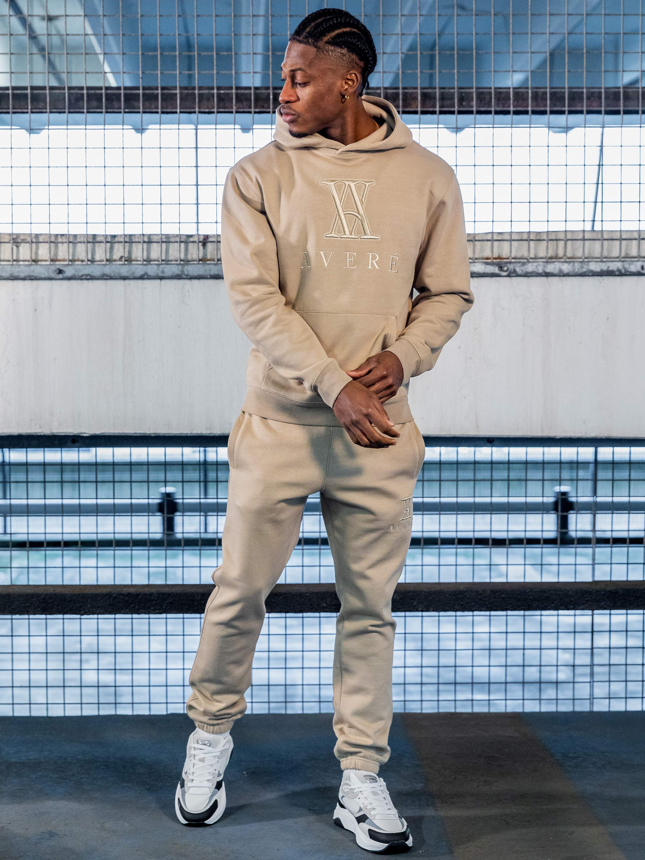 Amaro Logo Stone Hoodie