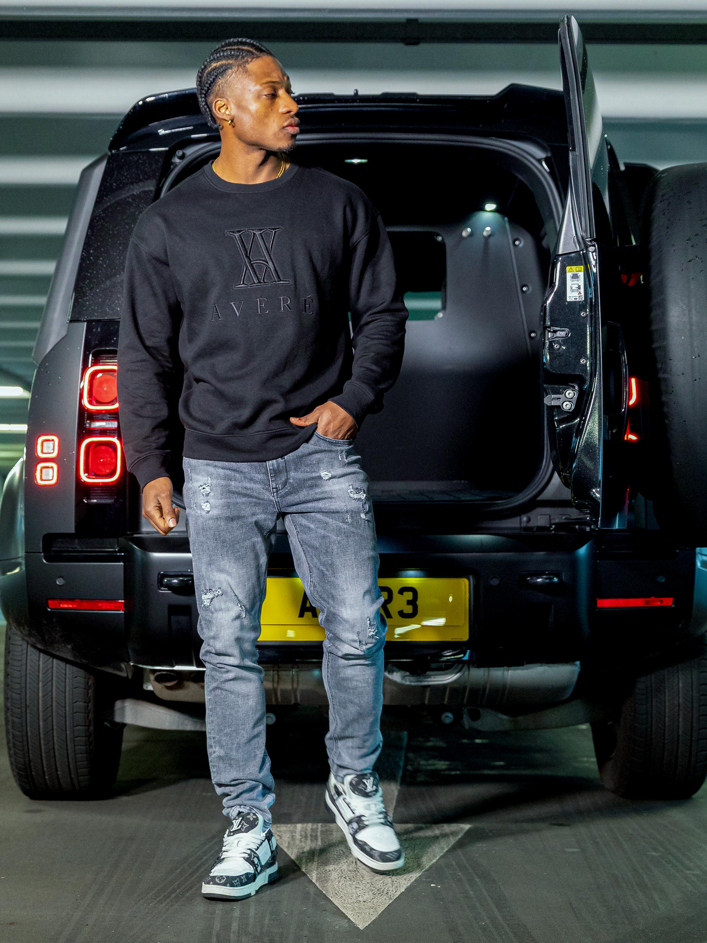 Brenta Logo Black Sweatshirt
