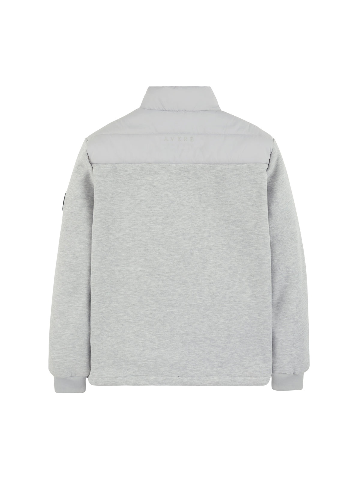 Dodici Grey Zip Hybrid Technical Jacket