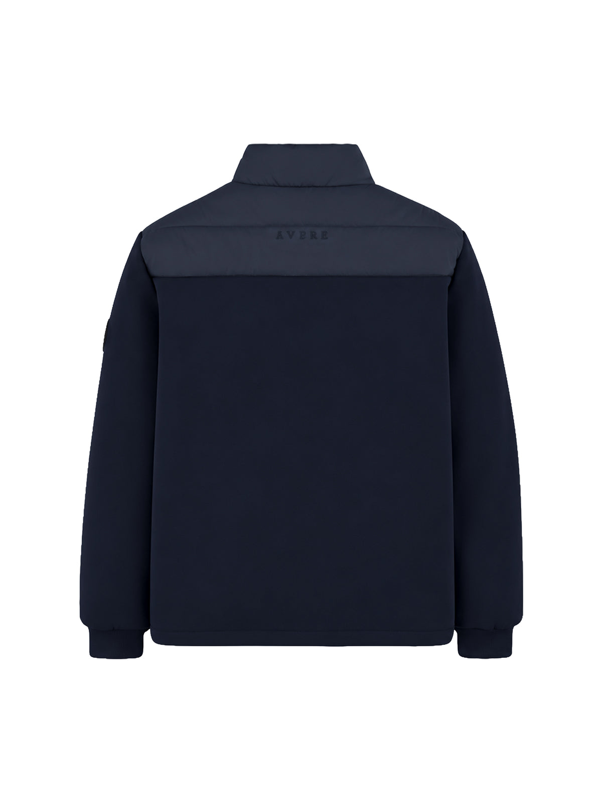 Dodici Navy Zip Hybrid Technical Jacket
