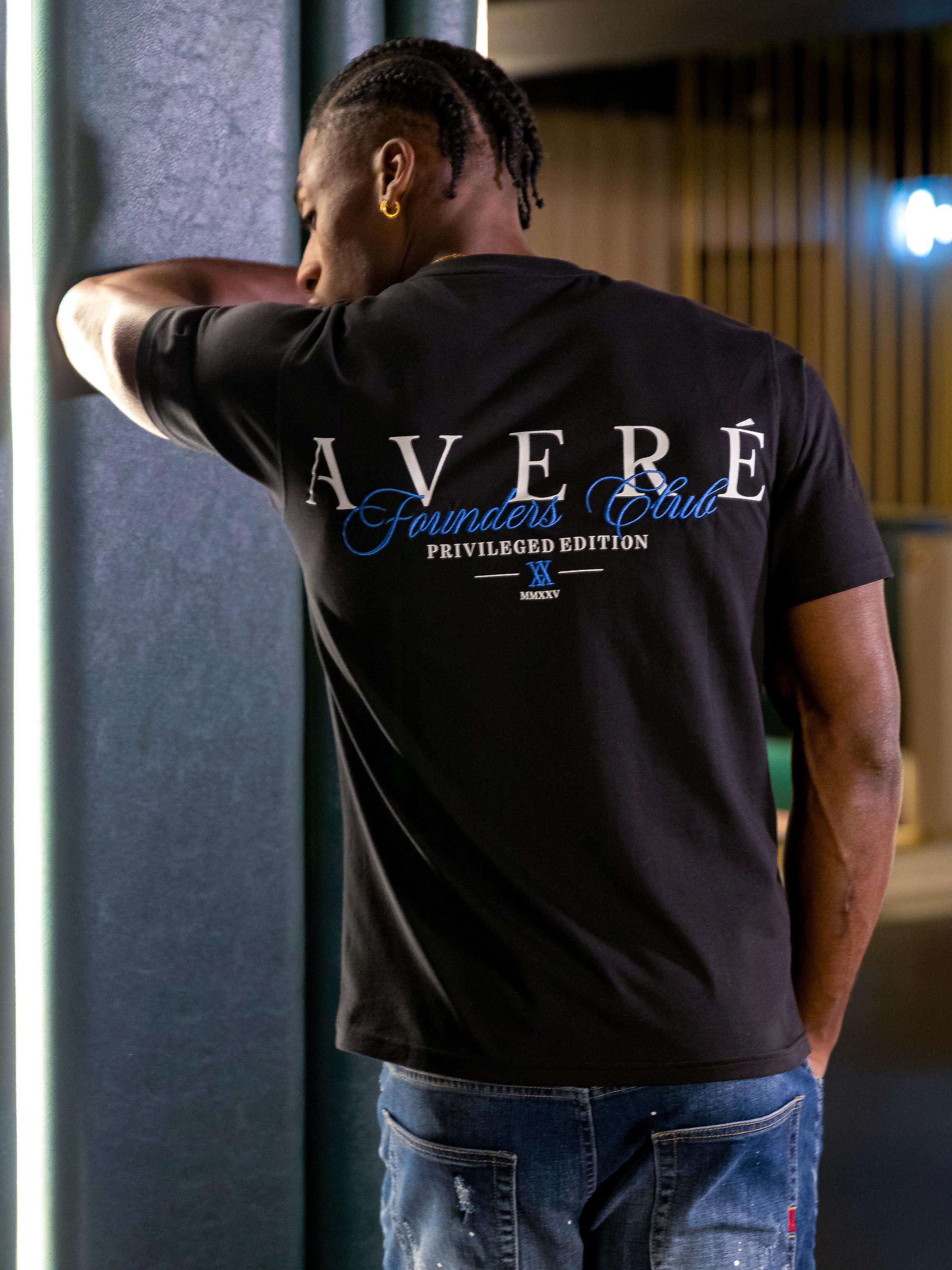 Grivola Signature Black T Shirt
