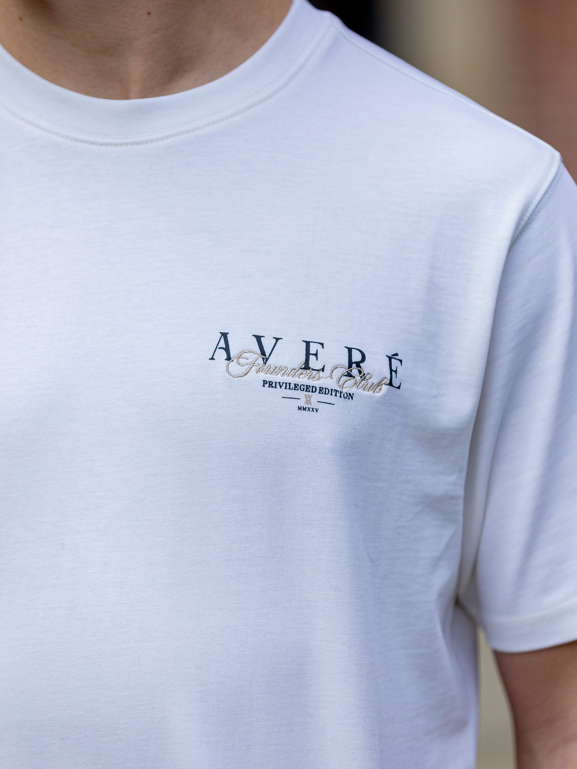 Grivola Signature White T Shirt