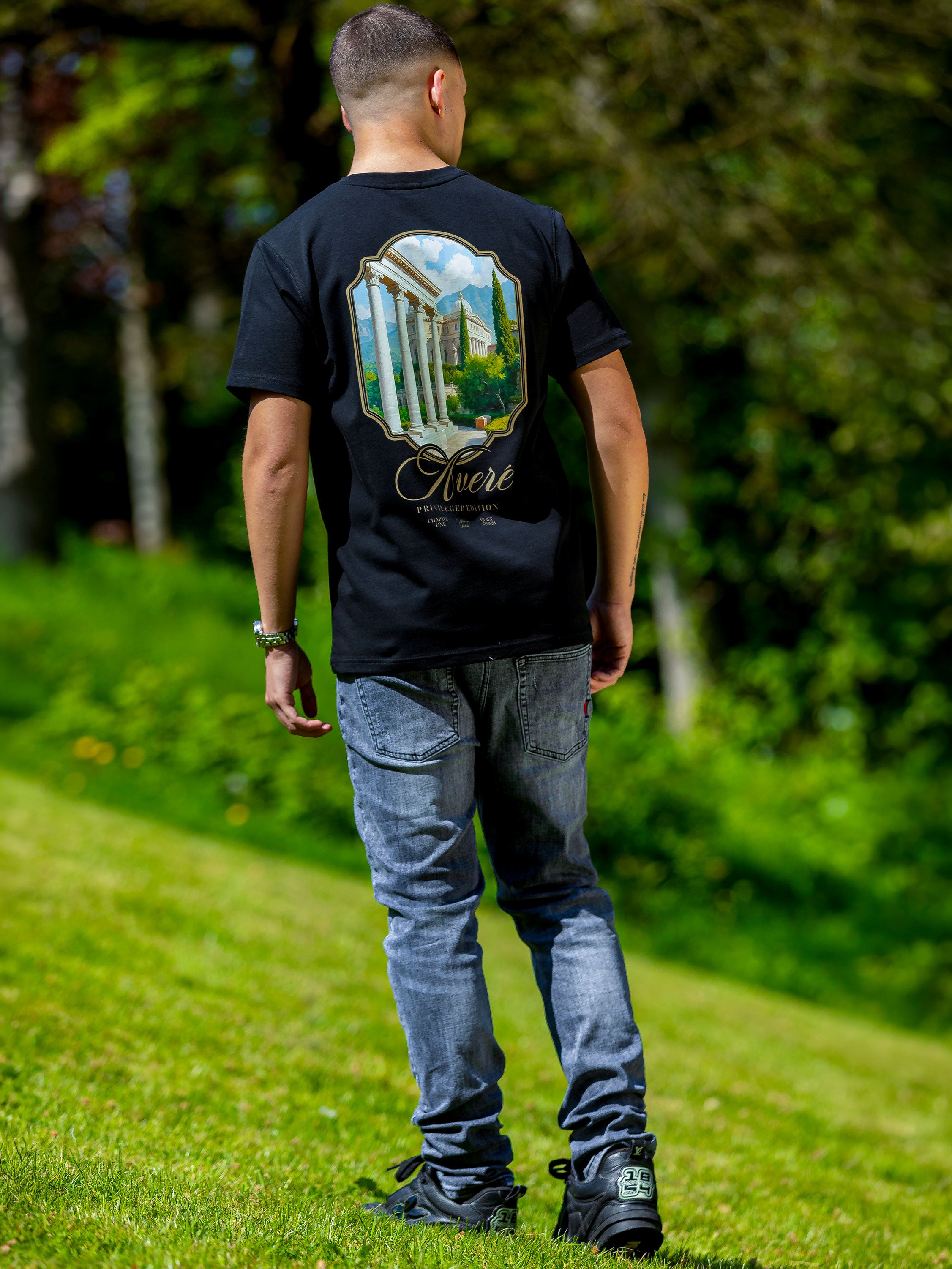 Mura Architectural Black T Shirt