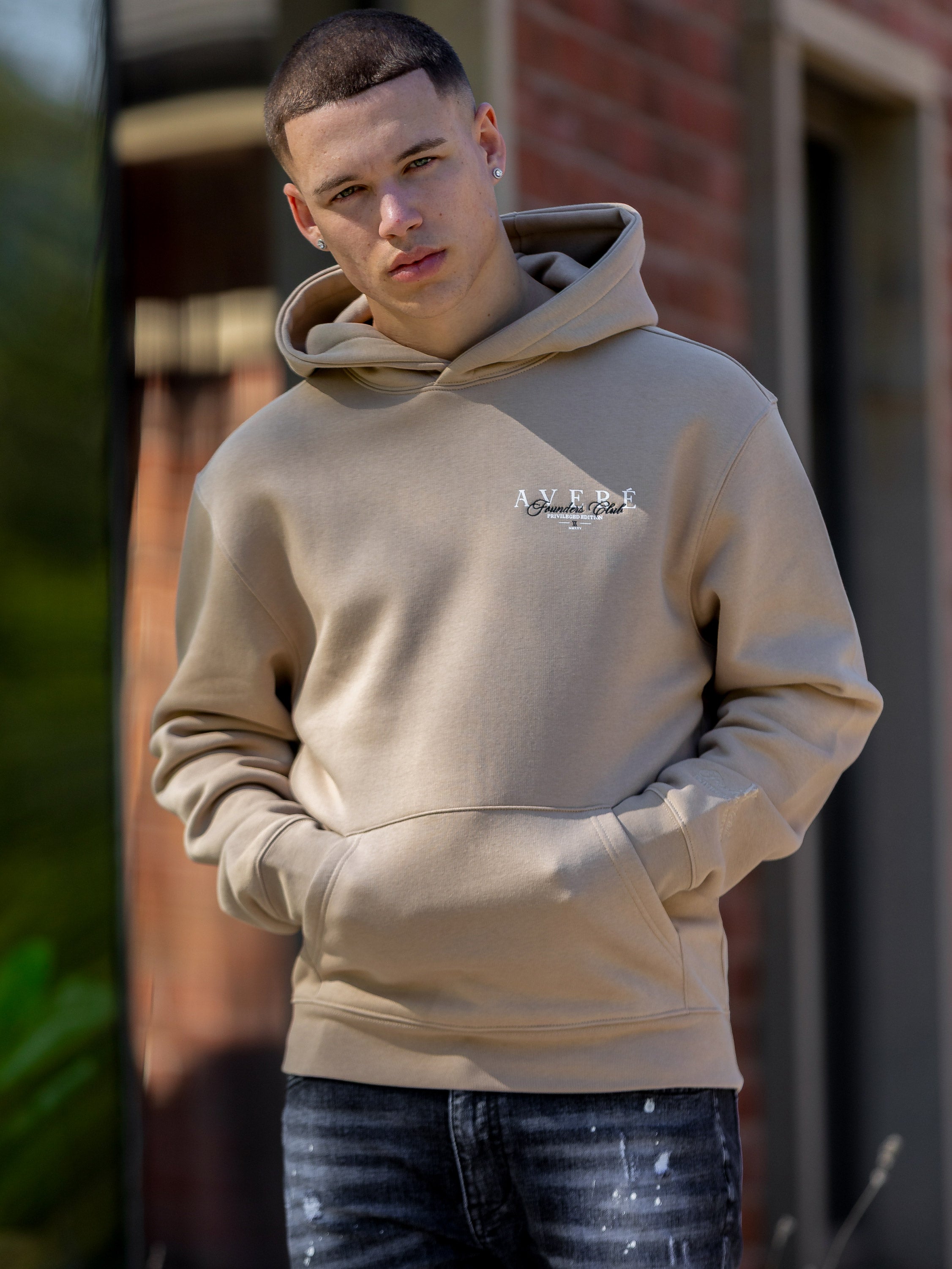 Velino Signature Stone Hoodie
