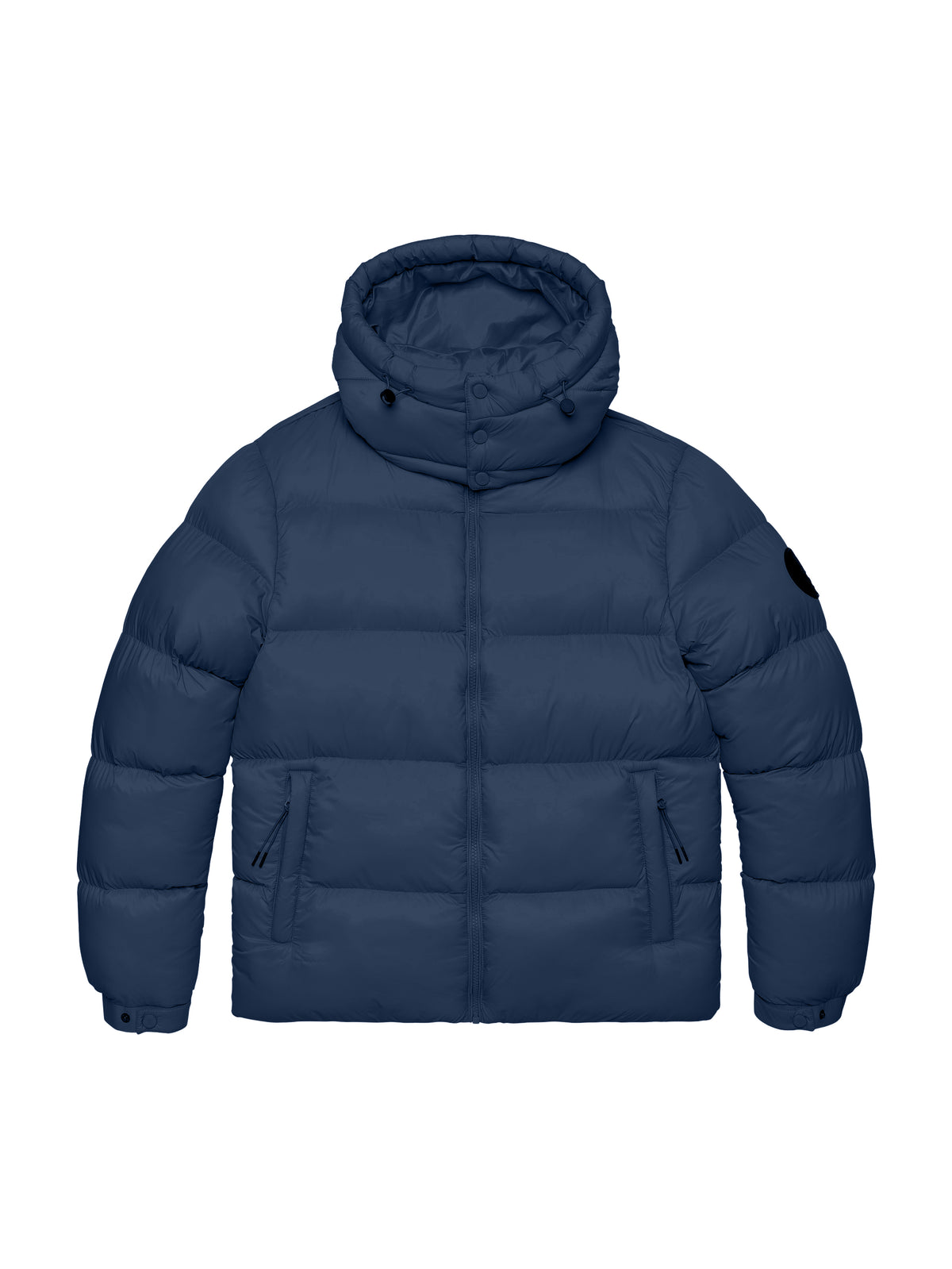 Vesuvius Navy Short Puffer Jacket