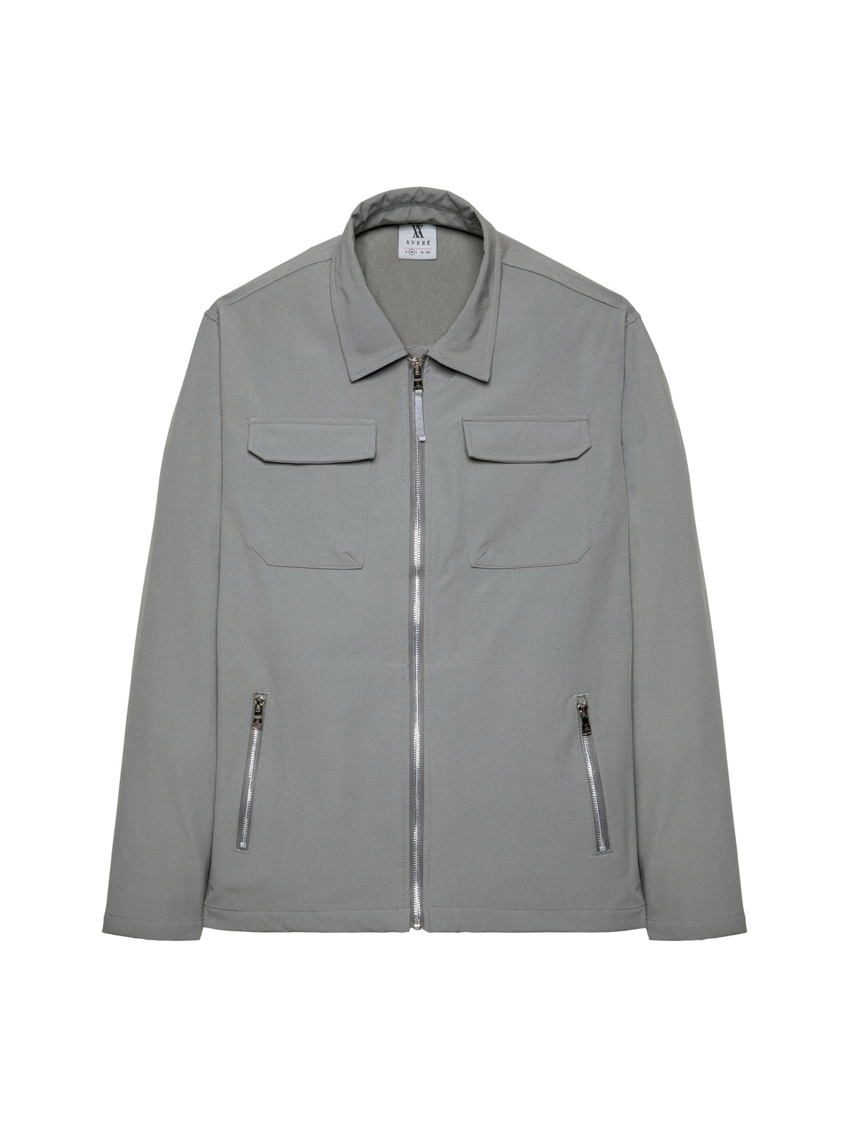 Civetta Grey Zip Prestige Overshirt