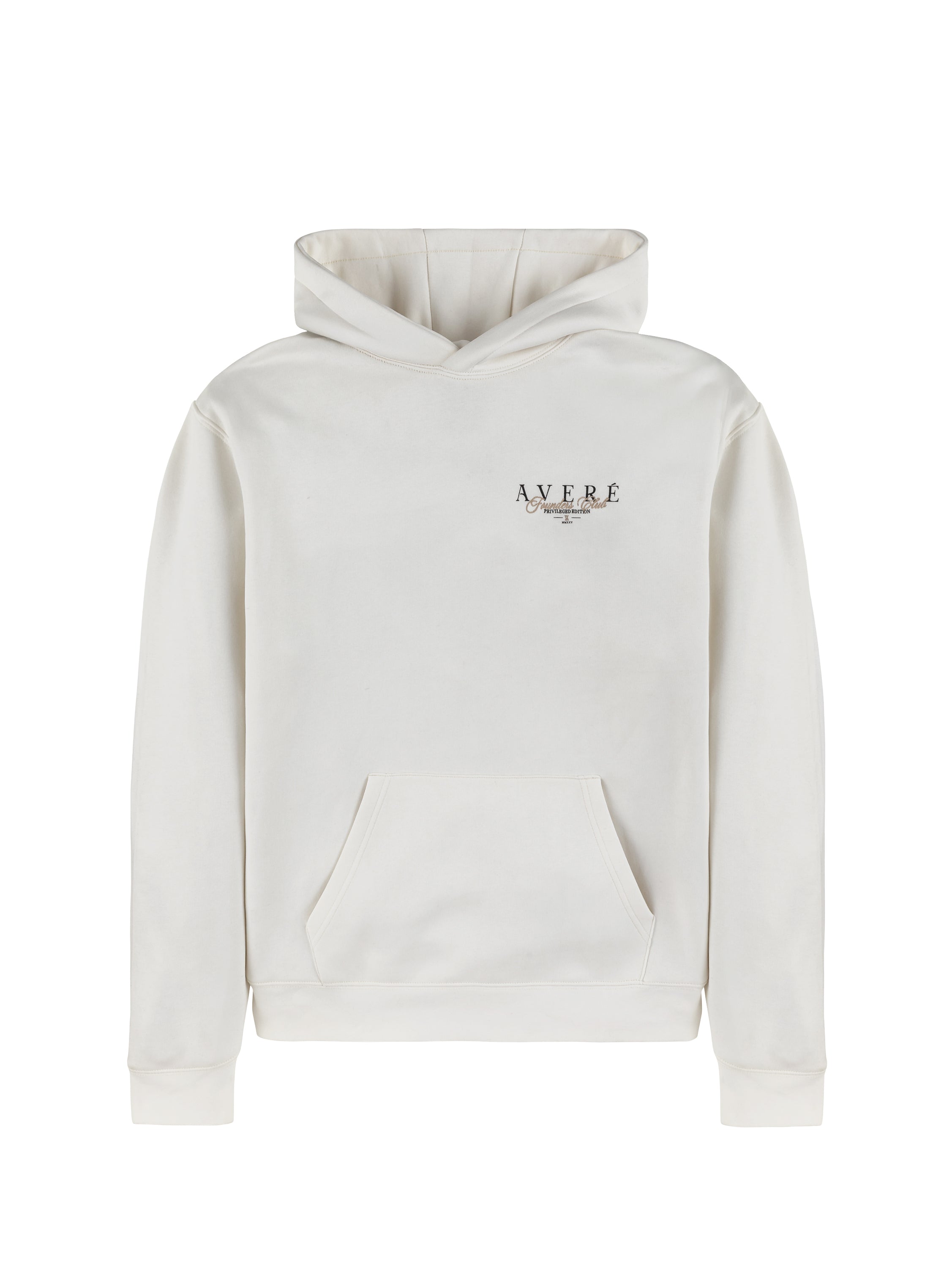 Velino Signature White Hoodie
