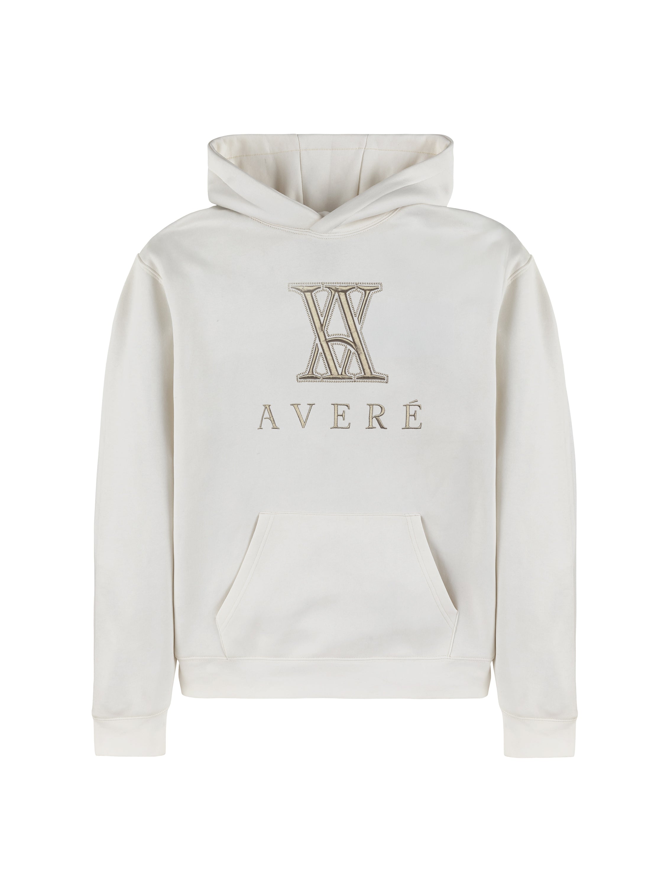 Amaro Logo White Hoodie