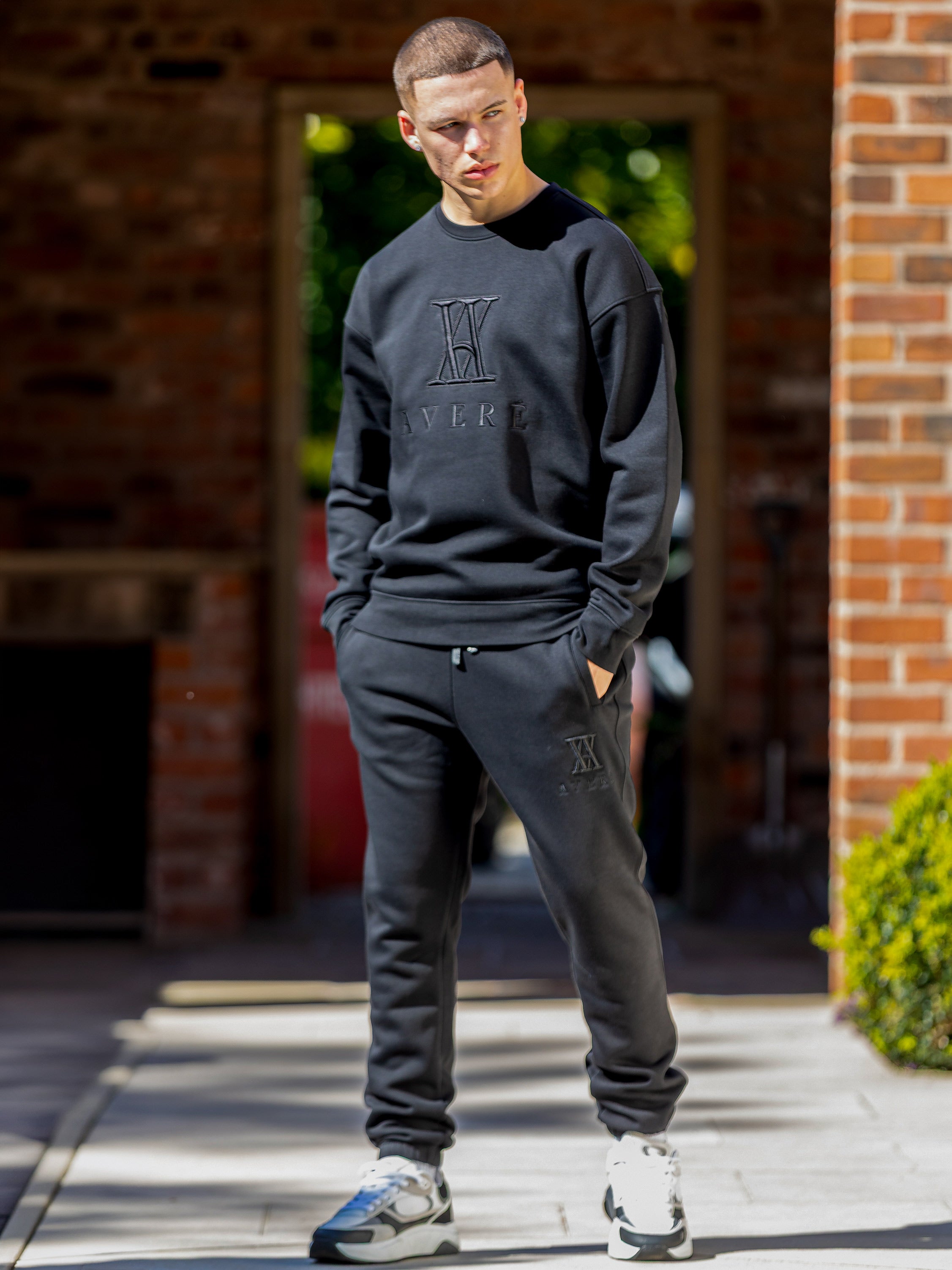 Brenta Logo Black Sweatshirt