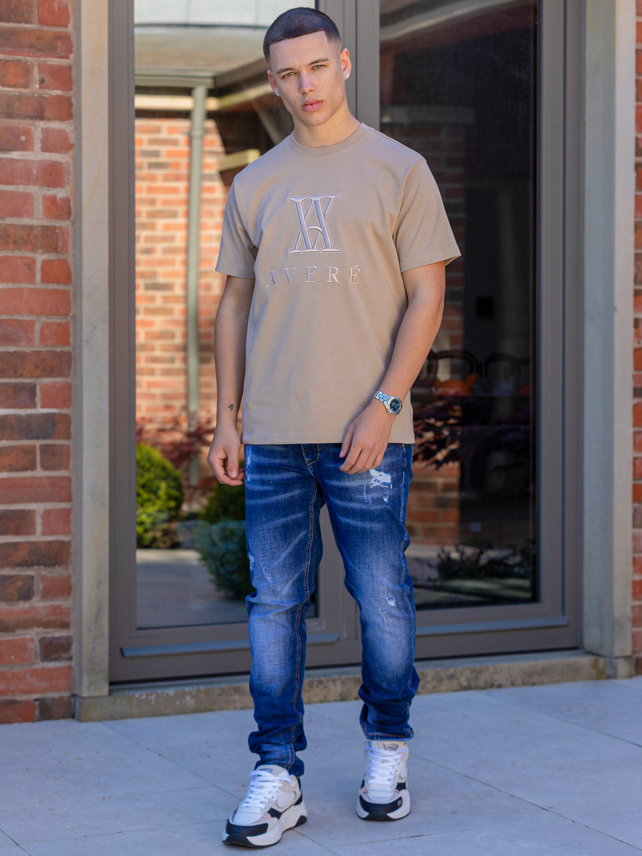 Miletto Logo Stone T Shirt