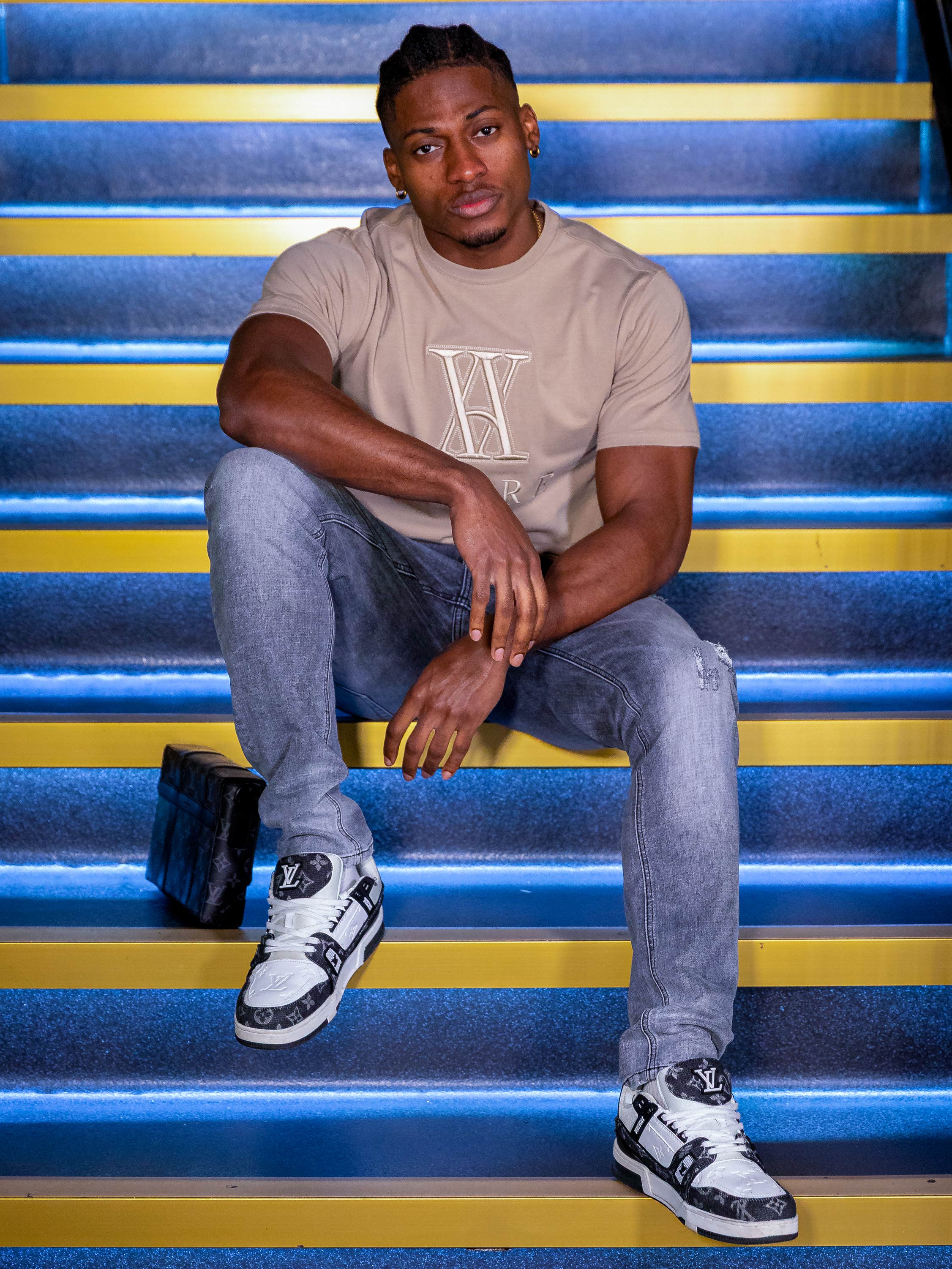 Miletto Logo Stone T Shirt