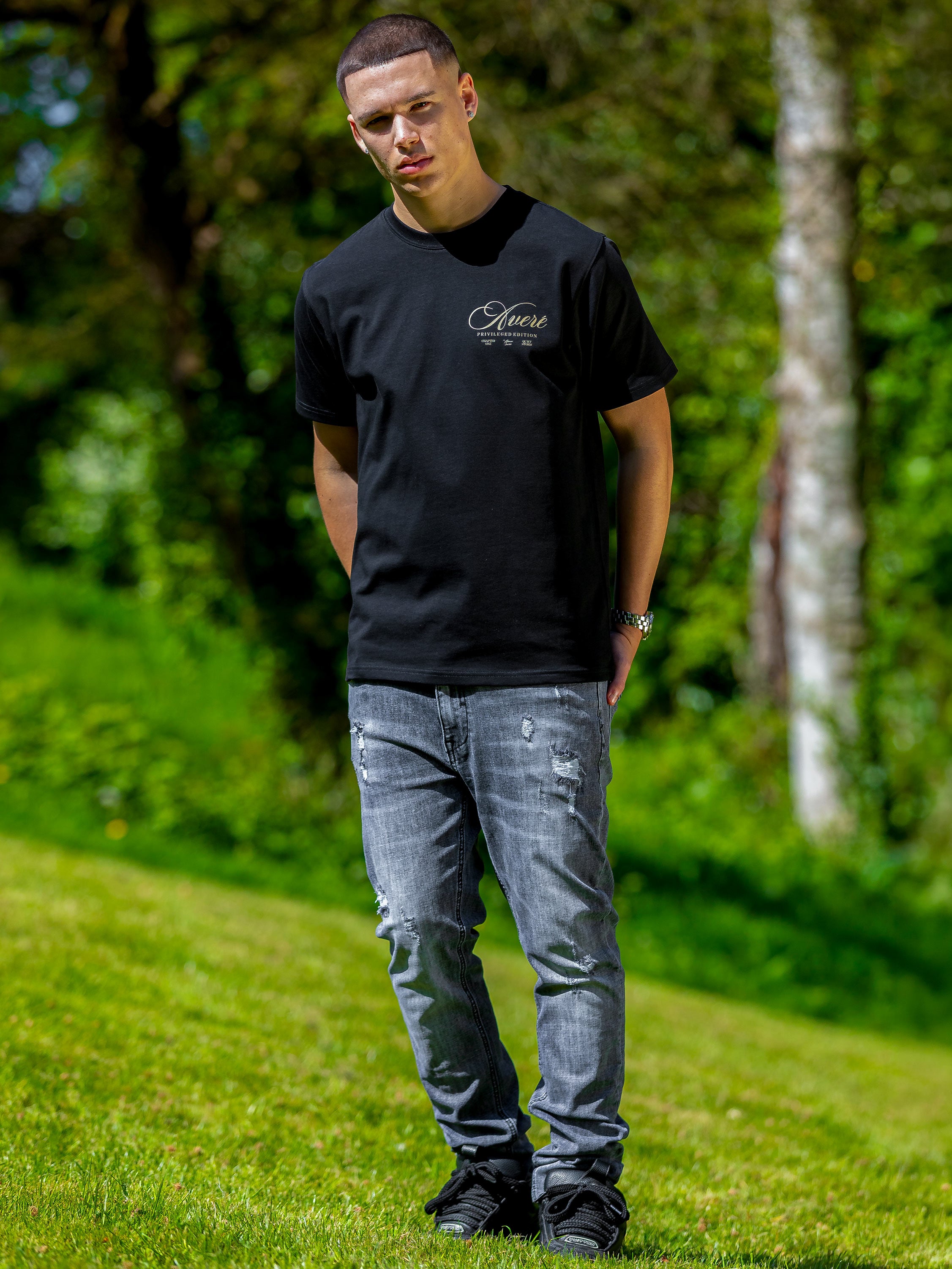 Mura Architectural Black T Shirt