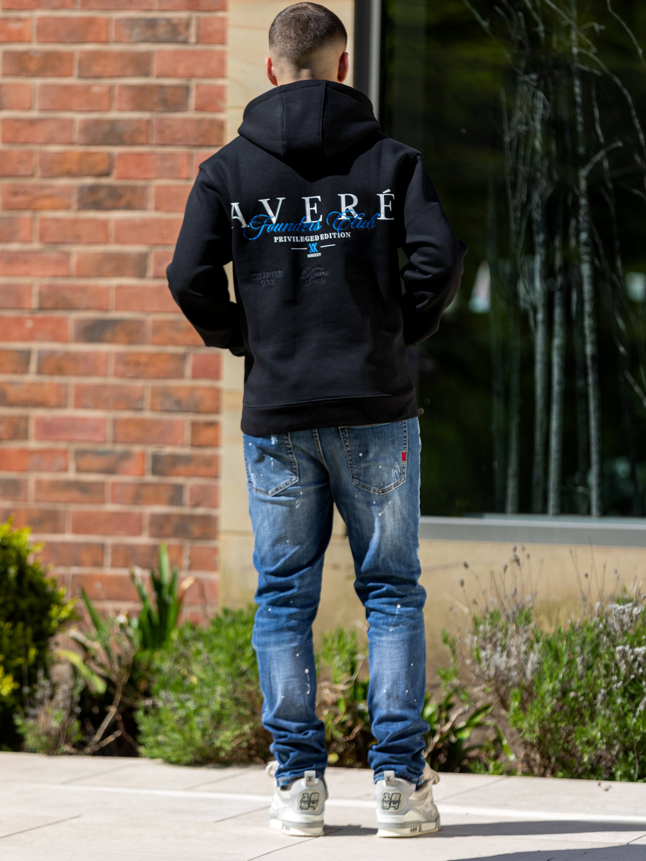 Velino Signature Black Hoodie