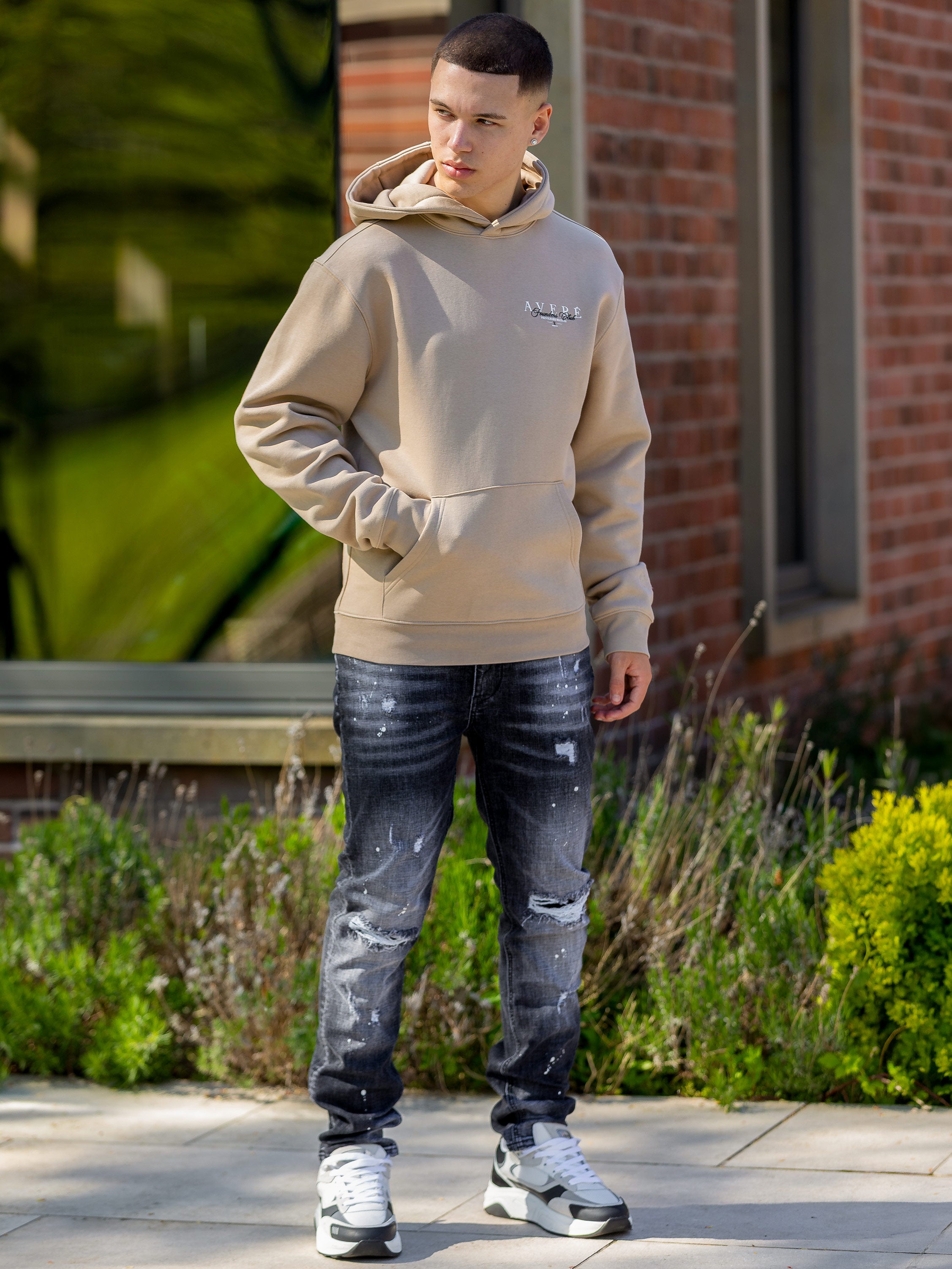 Velino Signature Stone Hoodie