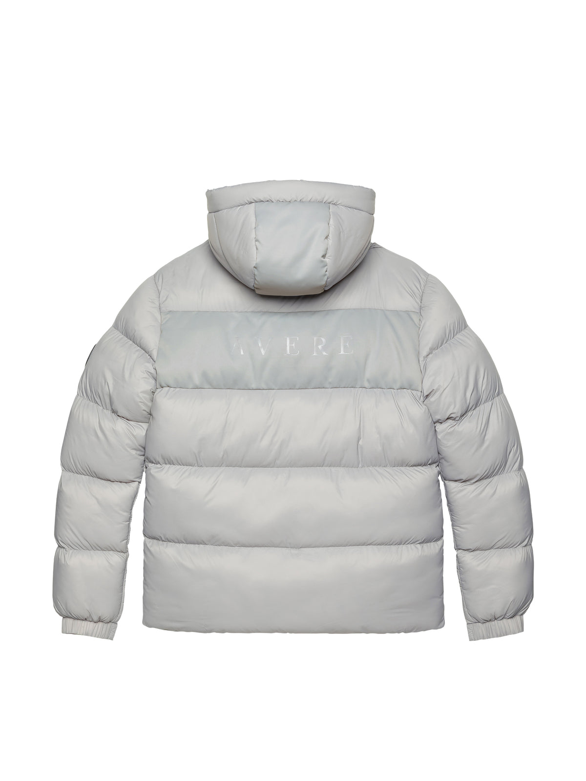 Vesuvius Grey Short Puffer Jacket