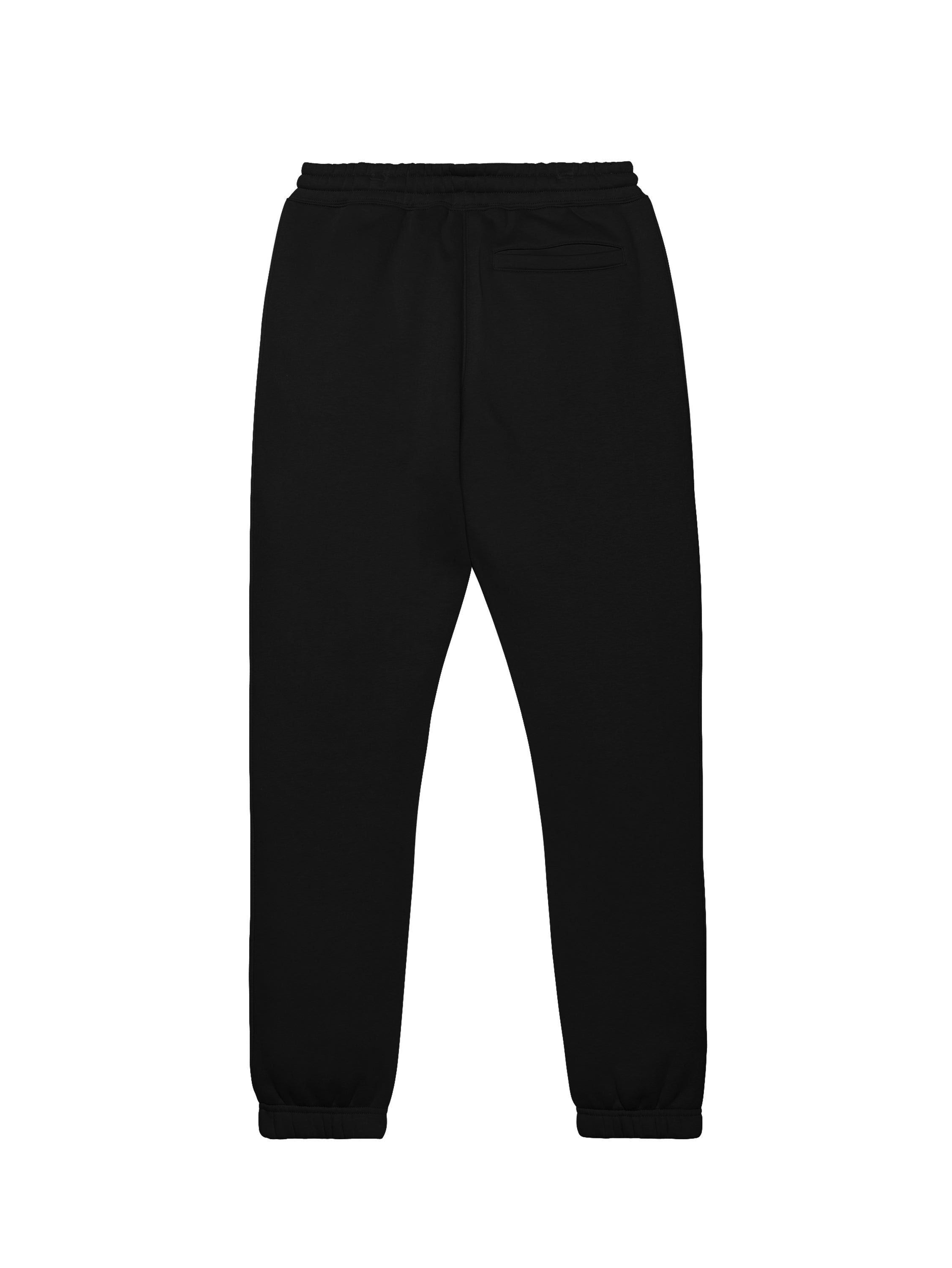 Capanne Black Cuffed Sweatpants