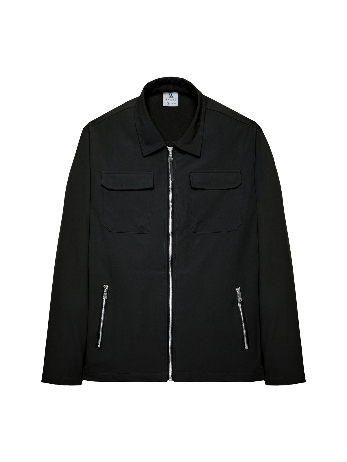 Civetta Black Zip Prestige Overshirt