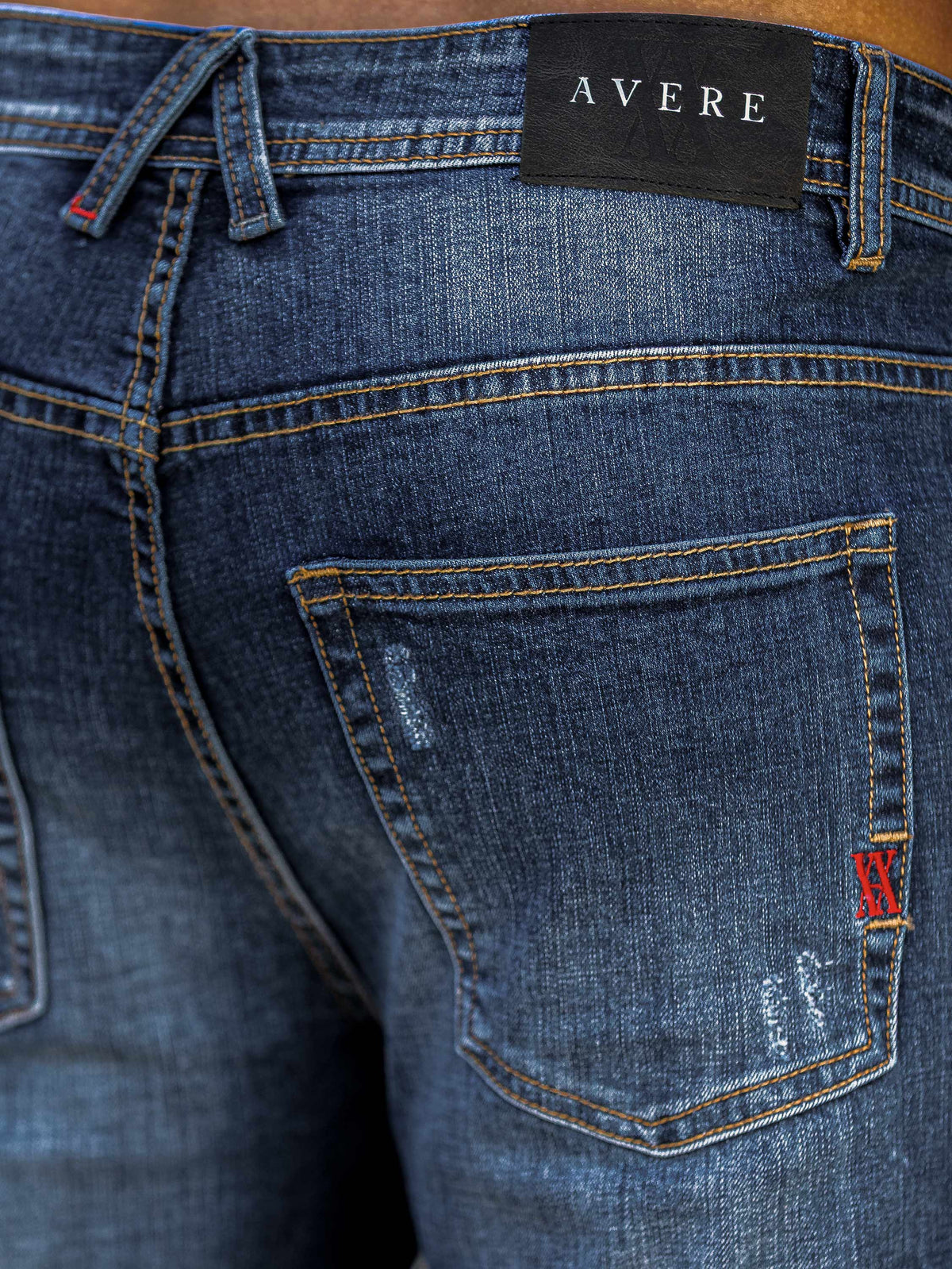 Torri Blue Wash Rip Repair Jeans